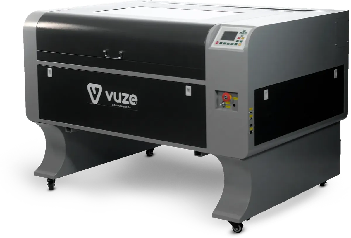 CNC Laser Vuze 10060 em perspectiva