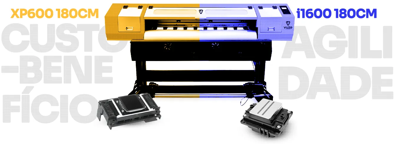 aluguel reduzido plotter de impressão com cabeça xp600 ou i1600