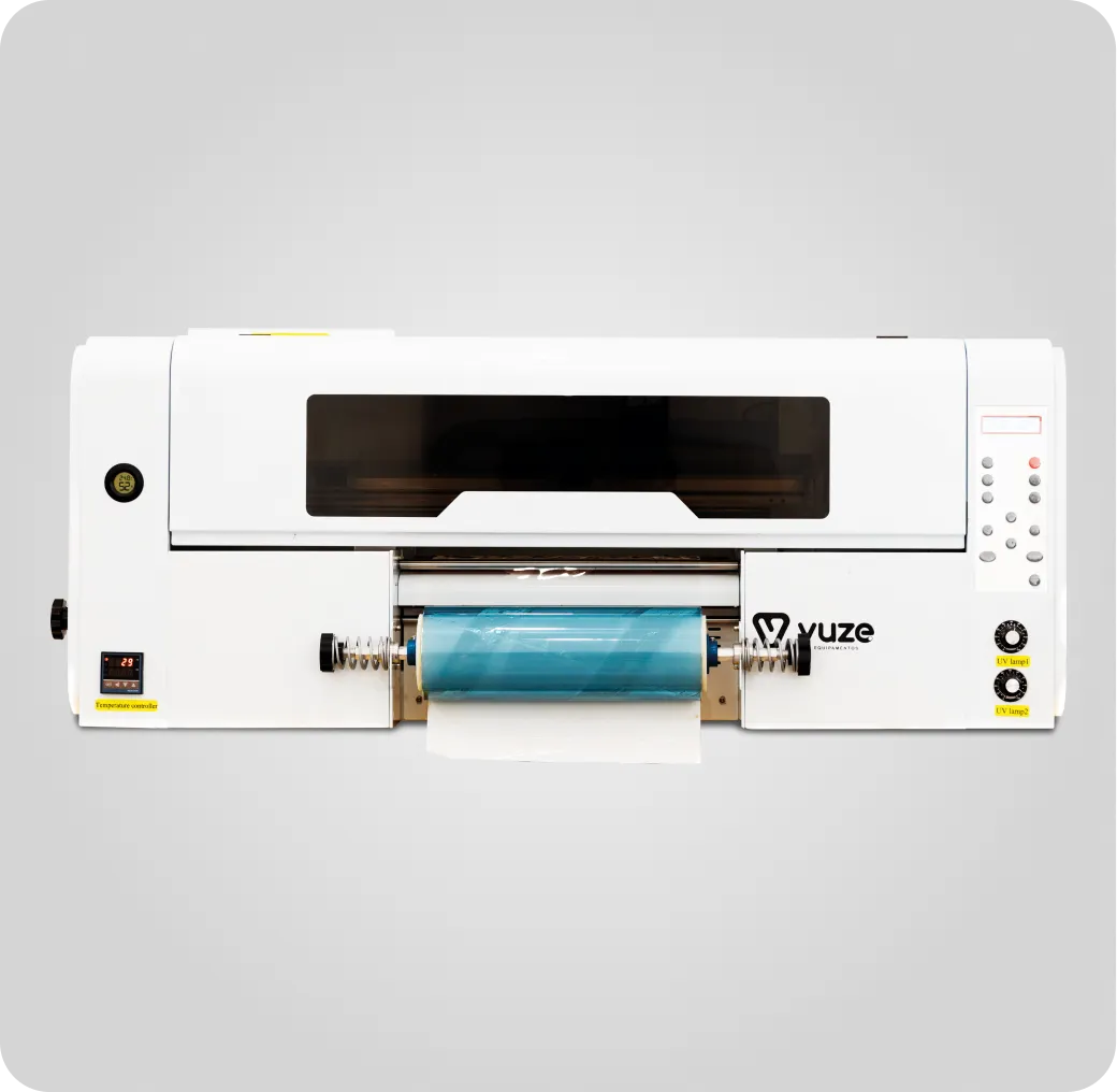 Vuze DTF UV 30 16Dual em operação