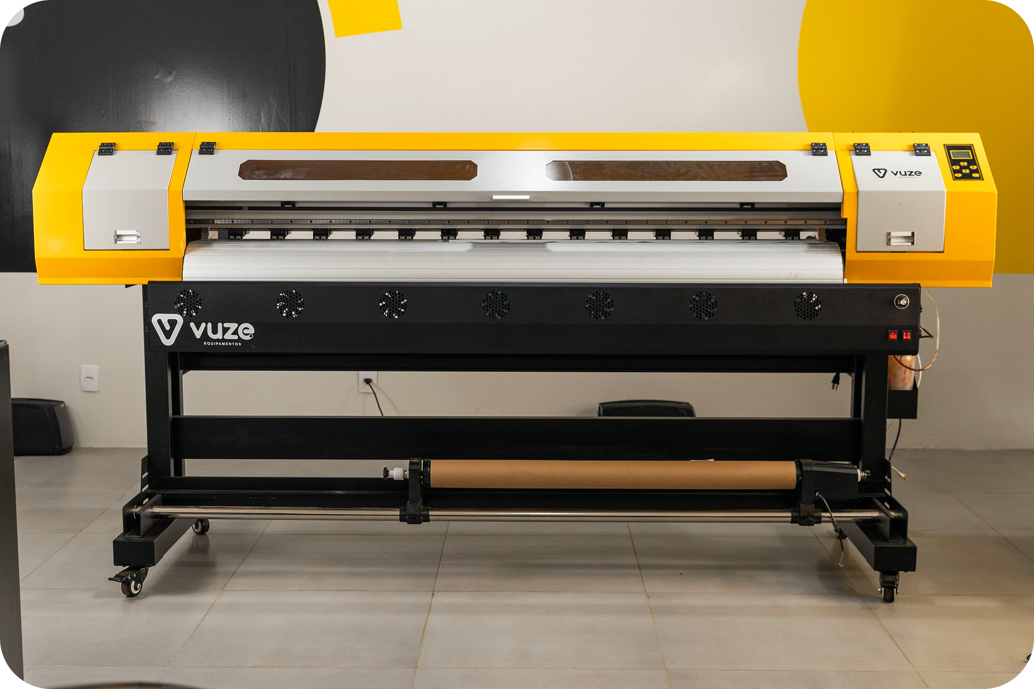 Plotter de Impressão Vuze Eco 180 i1600 — vista lateral